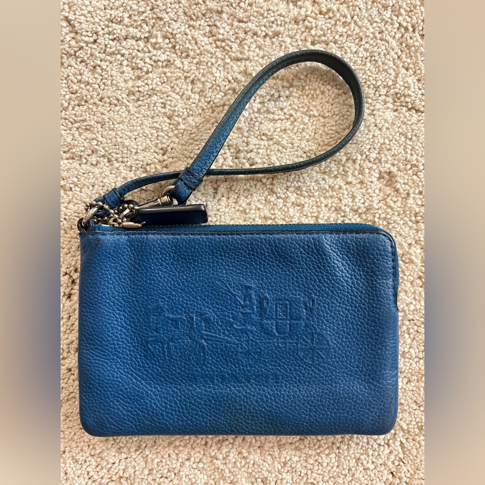 Coach Pouch in blue